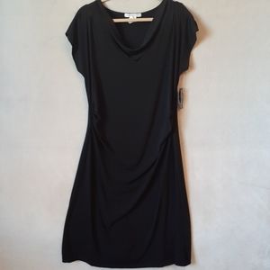 NWT Versailles Black Midi Dress